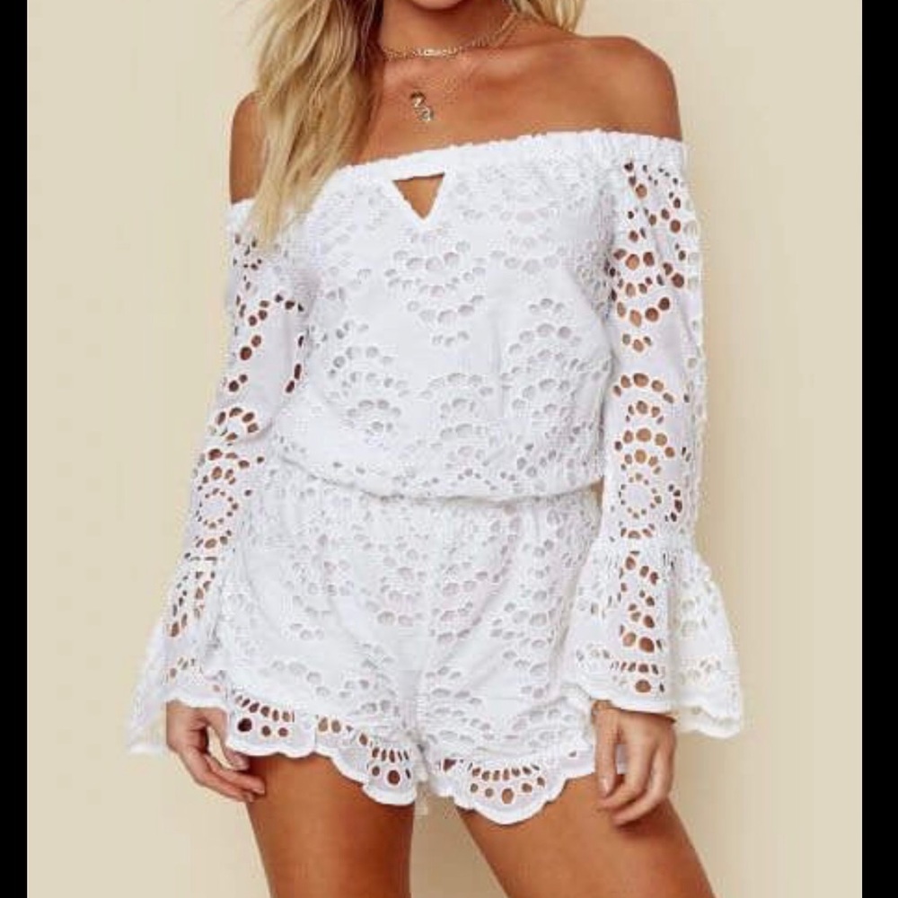 White Romper